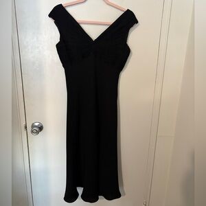 Jones New York Black Midi Dress